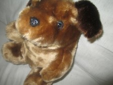 Brown Dog stuffed animal, 12 Inches Tall box3 