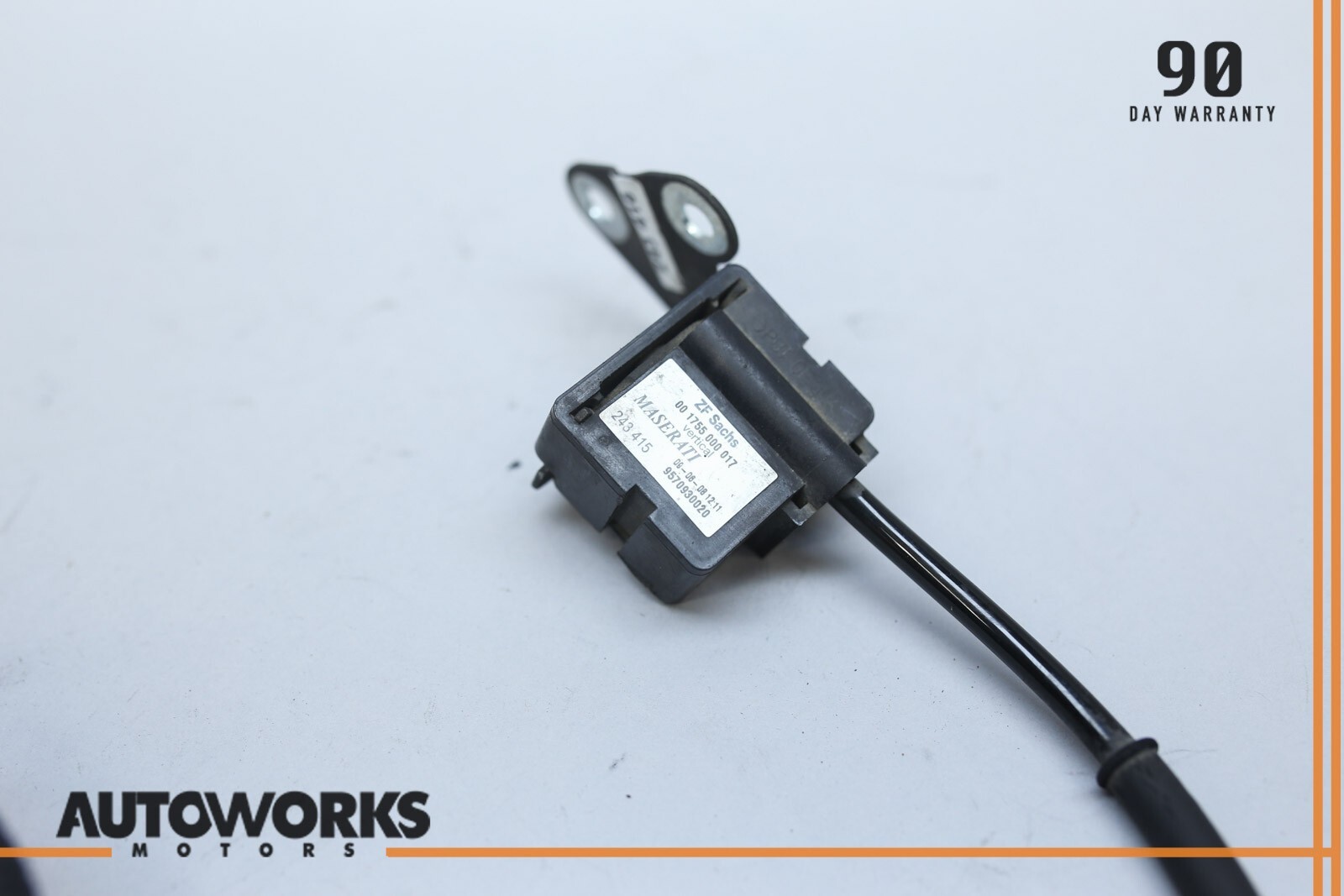 04-08 Maserati Quattroporte M139 Front Right Vertical Acceleration Sensor OEM