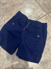 Girls Wonder Nation 4/5 Navy Blue Shorts