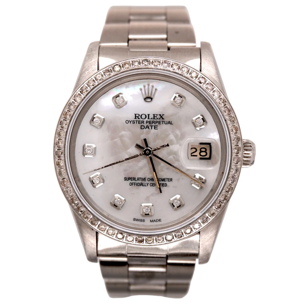 Rolex date shop 34 oystersteel