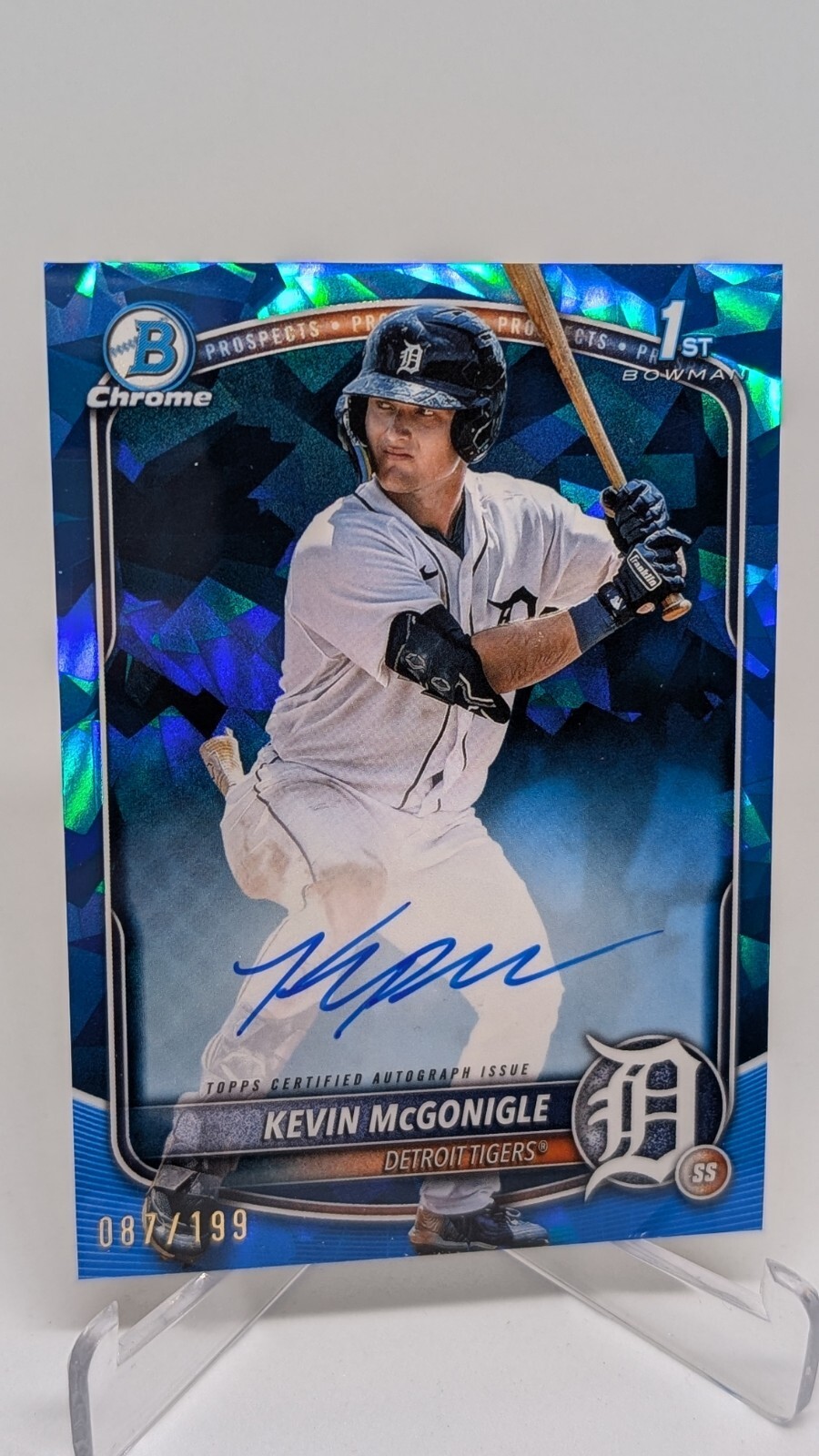 2025 Bowman Sapphire Kevin Mcgonigle 1st Bowman Auto /199