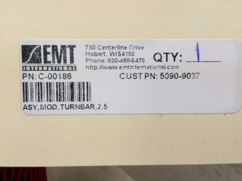 Rolo de ar Hewlett Packard 5090-9037 30 pol. Papel 2,45 pol. diâmetro. FÁCIL. Barra giratória 2,5 - Imagem 2 de 4