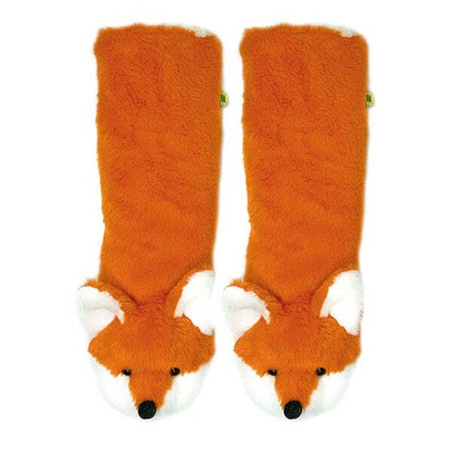 Fox Sakes - Women's Fluffy House Slipper Socks - Picture 5 of 5