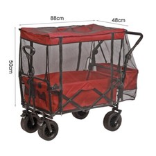 Easy To Install Mesh Netting Perfect For Beach Folding Stroller Wagon Cart