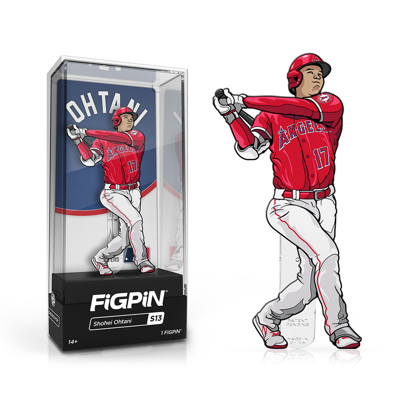 Shohei Ohtani FiGPiN #S13 Enamel Pin SEALED Official MLB Licensed