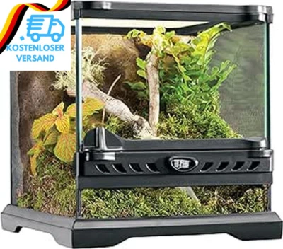 BESUCHE DEN EXO TERRA-STORE Exo Terra Reptilien Terrarium Aus Glas, Mit Einzigartiger Front Belüftung, 20 X