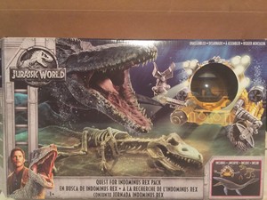 jurassic world quest for indominus rex pack playset
