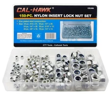 150-PC. Nylon Insert Lock Nut Set, CZLNA