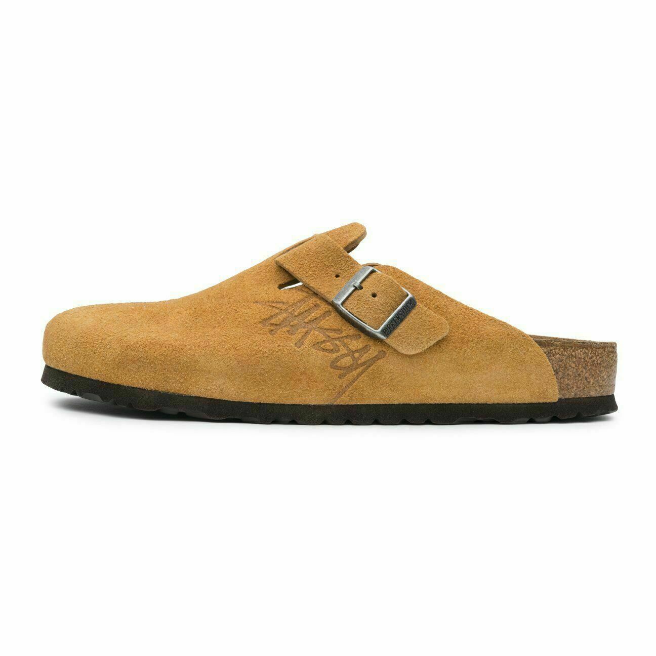 NEW Stussy Birkenstock Boston Clog Caramel Womens US Size 4,5,6,9 EU 35,36,37,40 NEW Stussy Birkenstock Boston Clog Caramel Womens US Size 4,5,6,9 EU 35,36,37,40