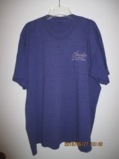 T-shirt violet vintage Claridge Hotel Casino Memorabilia pour collection