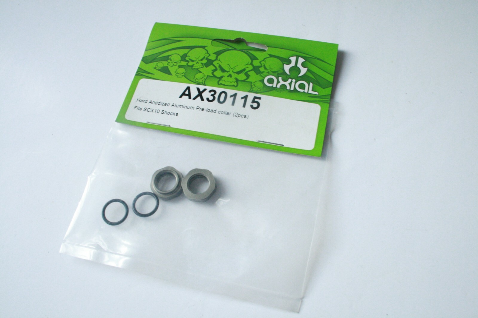 Axial Hard Anodized Aluminium Pre-Load Collar (2pcs) - AX30115