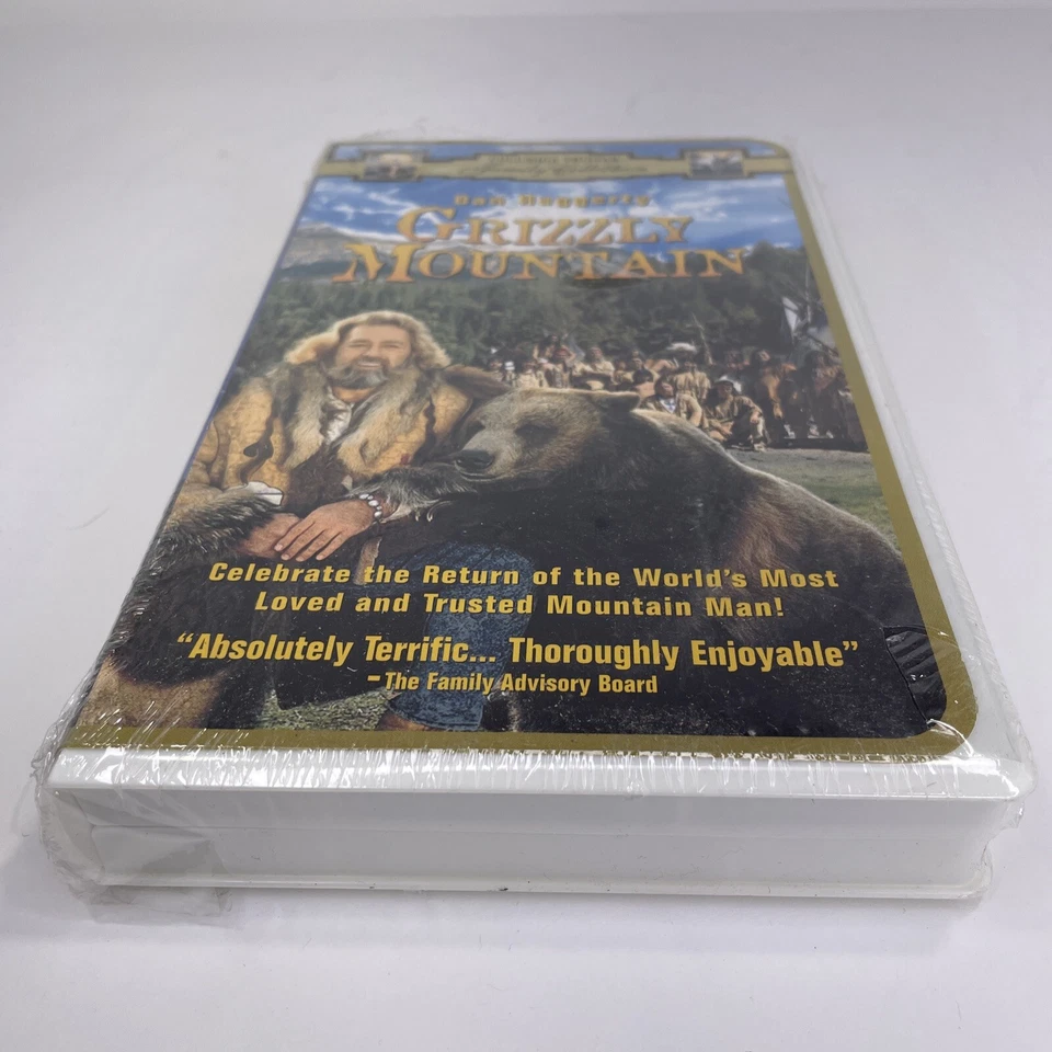 Grizzly Mountain (VHS, 1997) Dan Haggerty Brand New Sealed Foto 2 de 4