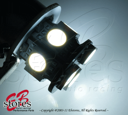 2pcs x 1157 White Tail Light 9 SMD LED Light Bulbs 2357 3496 2057 -1 Pair - Picture 1 of 1