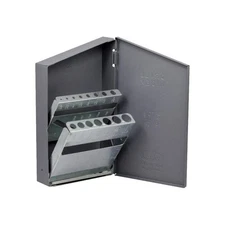 HUOT  Drill Bit Case,Jobber Length,15pc 18DU55