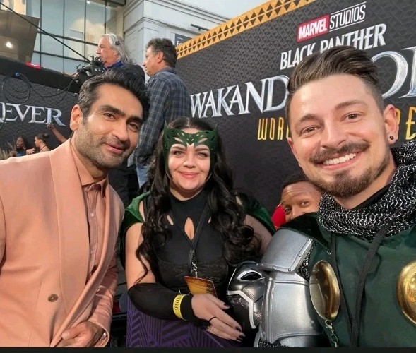 RARE Black Panther Wakanda Forever 10+ CAST SIGNED Ryan Coogler Letitia Wright  thumbnail 22