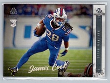 2022 Panini Chronicles #221 James Cook Luminance Update Rookies Bronze