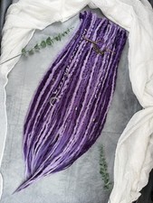 Purple Lilac Double-Ended Synthetic Dreads, L...