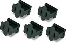Holiday Lighting Outlet Female Green Slip Plug, Zip Plug, Vampire Plug, Gilbert