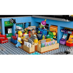 3-5 Day Ship, LEGO Simpsons 71016 The Kwik-E-Mart Building Kit