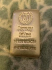 JERSEY MINT 5 oz 0.999 Silver Bullion Casted Bar
