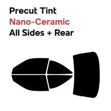 Precut Window Film Automotive Nano Ceramic Tint for Honda Civic 1996-2000 Coupe