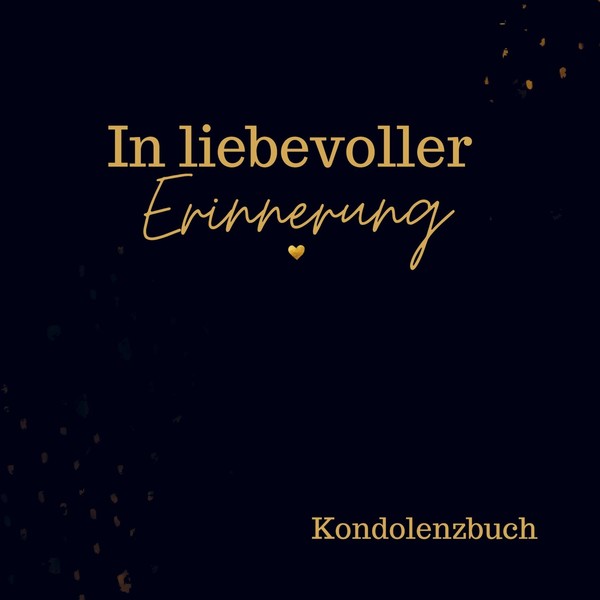 Kondolenzbuch- In Liebevoller Erinnerung Lara Burgers-image