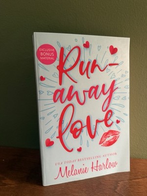 Runaway Love (Cherry Tree Harbor 1) Paperback - 2024 by Melanie Harlow Signed.