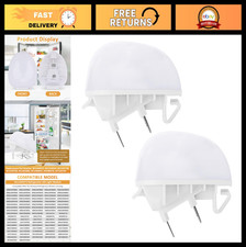 2 Pack LED Refrigerator Light Bulbs - Fits Whirlpool, KitchenAid, Kenmore, Mayta