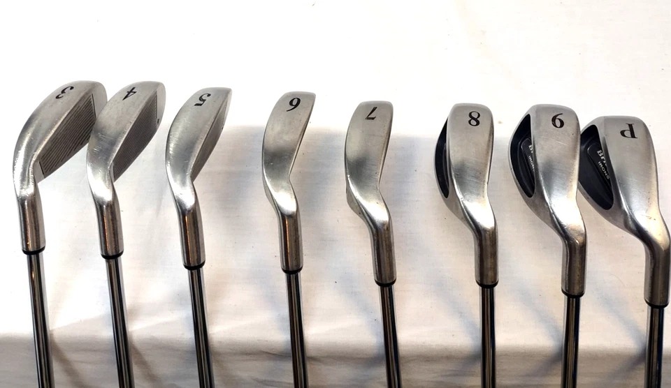 Bridges PS 1+ Iron Set 3-PW TT Steel Shafts Stiff GP Tour Wrap Grips - Image 3 of 4