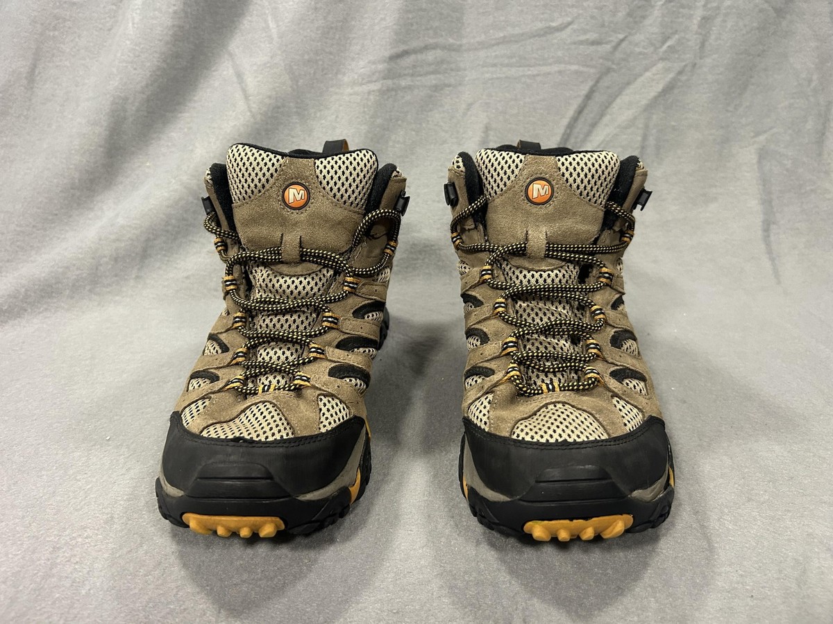 Merrell Boots Mens 8 Moab Ventilator Mid Brown Sneakers Vibram Hiking Merrell Men main image 4