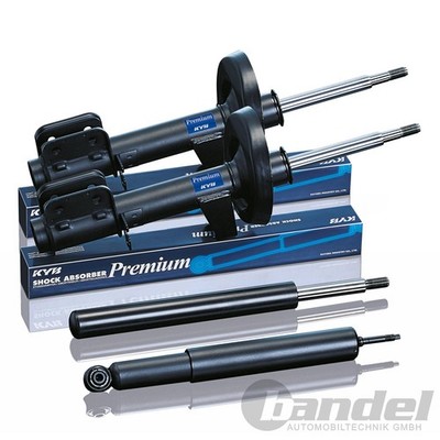 2 KYB PREMIUM STOSSDÄMPFER VORNE für VW GOLF 1 + CABRIO CADDY SCIROCCO