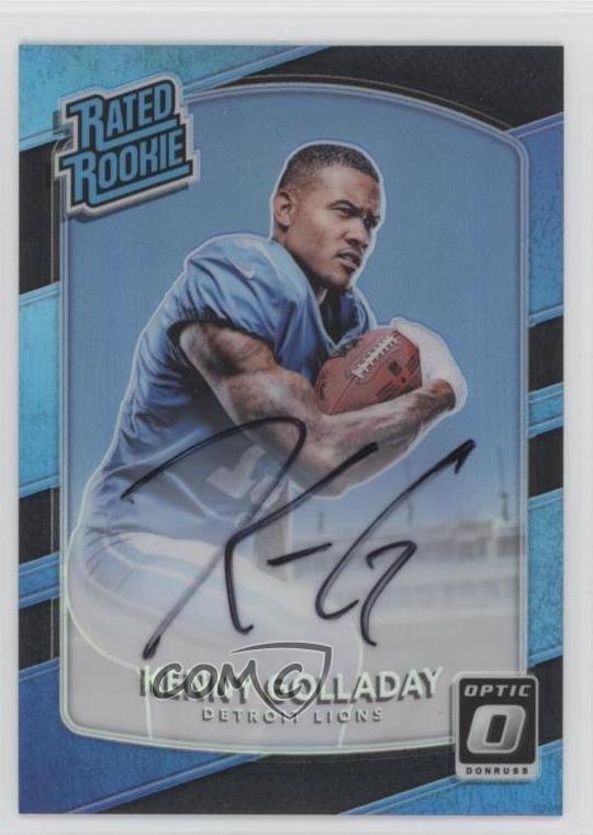 2017 Donruss Optic Rated Purple 5/35 Kenny Golladay #175 Rookie Auto RC ca0