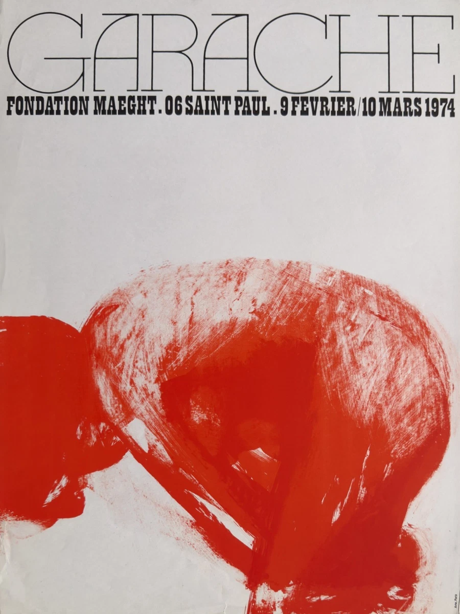 Affiche Originale PALAZUELO - Exposition Galerie MAEGHT 1978 - Rare Et Parfaite