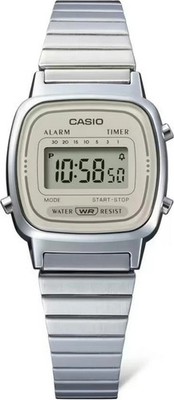 Casio Uhr Retro LA670WEA-8AEF Damen Collection digital Armbanduhr