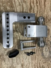 WEIGH SAFE 180 TURNOVER 6" DROP DUAL TOW BALL HITCH WITH 2.5" SHAFT LTB6-2.5