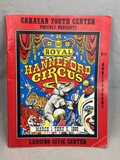 1989 Royal Hanneford Circus Program Lansing C...