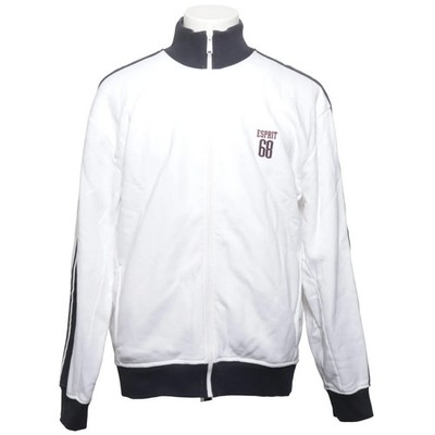 ESPRIT, Trainingsjacke, Herren, Größe: XL, RJ, Weiß/Schwarz #E2w