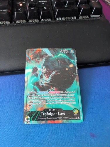One Piece Royal Blood Trafalgar Law OP10-022 Parallel Alternate Alt Art Leader