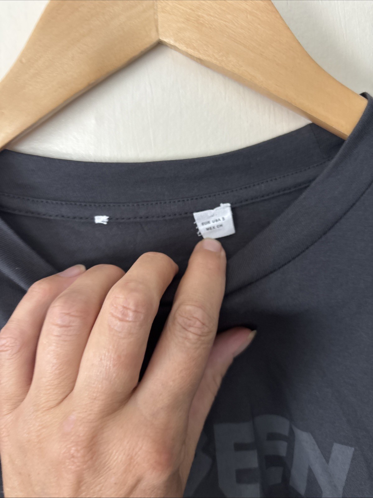 Mango Grey Slogan T-shirt ‘It’s Been Emotional’ Size S UK 8 thumbnail 4