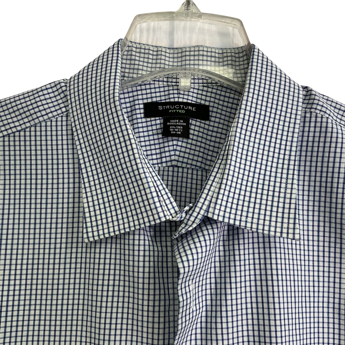 Cotton Shirt Structure Slim Fit Dress Shirt Men's Shirt Long Sleeve Slim Fit  Cotton Twill Collar