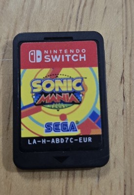 Sonic Mania Plus Nintendo Switch PAL nur Cartridge getestet guter Zustand 
