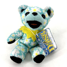   Lil Daisy  Grateful Dead 5  Bean Bear Cubs Plush Liquid Blue Vintage