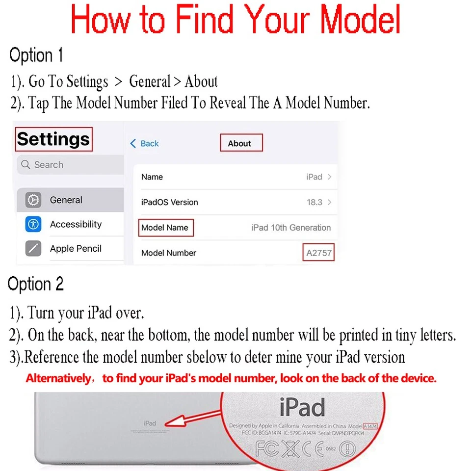 Rugged Shockproof Rotating Stand Case Cover For iPad 7/8th 9th 10th 11th Gen A16 - Image 3 of 4