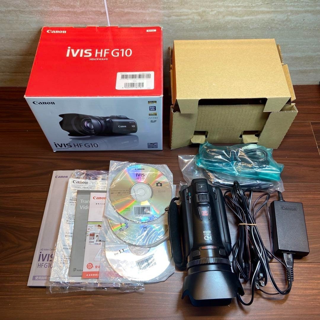 Canon IVIS HF G10 ビデオカメラ ほぼ新品 4082 Canon IVIS HF G10 Camcorder 4082 From Japan | eBay