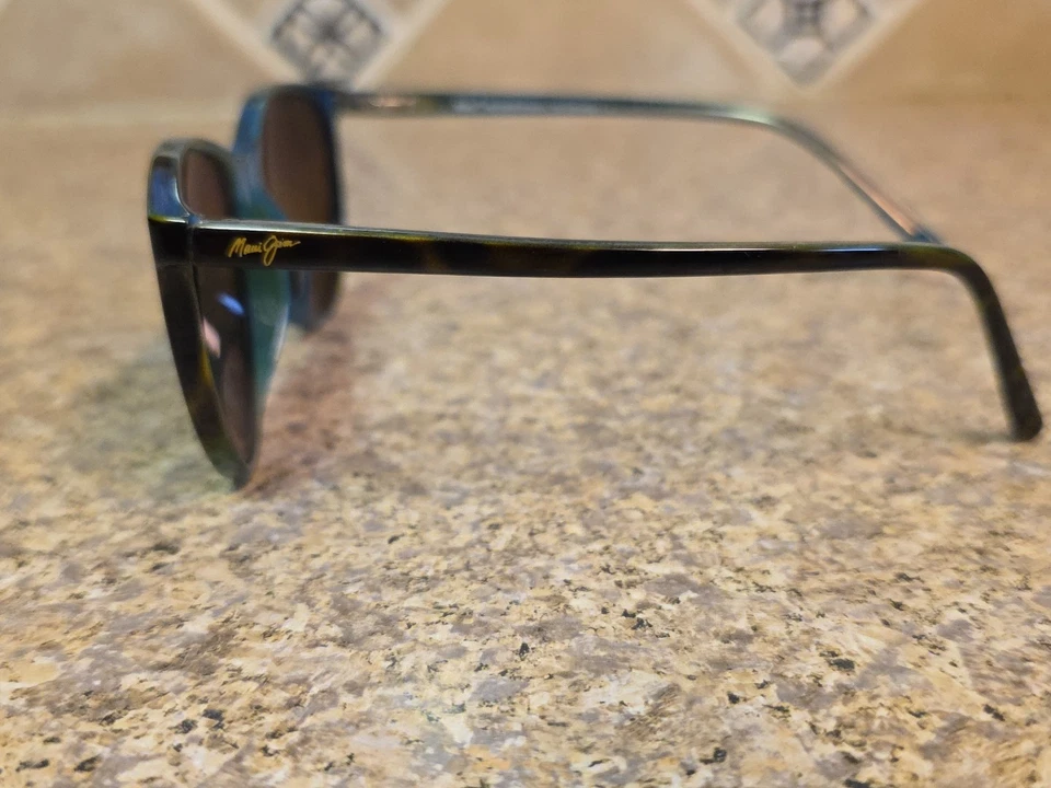 Gafas de sol polarizadas Maui Jim Ocean MJ723-10P Tortise Peacock Foto 2 de 4