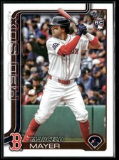 Marcelo Mayer 2025 Topps Update #US105 RC Boston Red Sox
