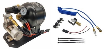 K&R A-ARM Air Pump System to Control Race Car Pneumatics