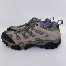 Merrell Moab Ventilator Aluminum Marlin Gray Hiking Shoes J57758 Womens Sz 7.5