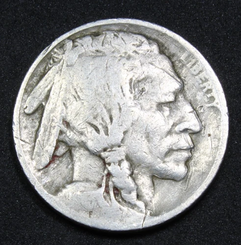 1913 Type I Buffalo Nickel Good Rotated Dies Error First Year Free Shipping