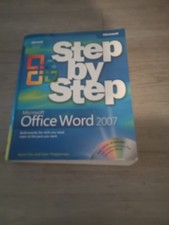 MICROSOFT OFFICE WORD 2007 STEP BY STEP By Joyce Cox  Joan Lambert  Mint 